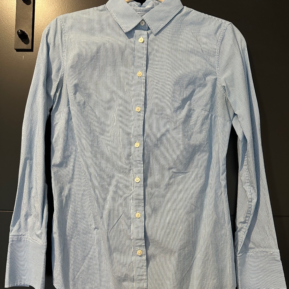 Banana Republic striped button down Riley Shirt